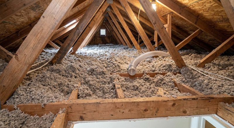 Blown Insulation Installation in Bastrop, TX